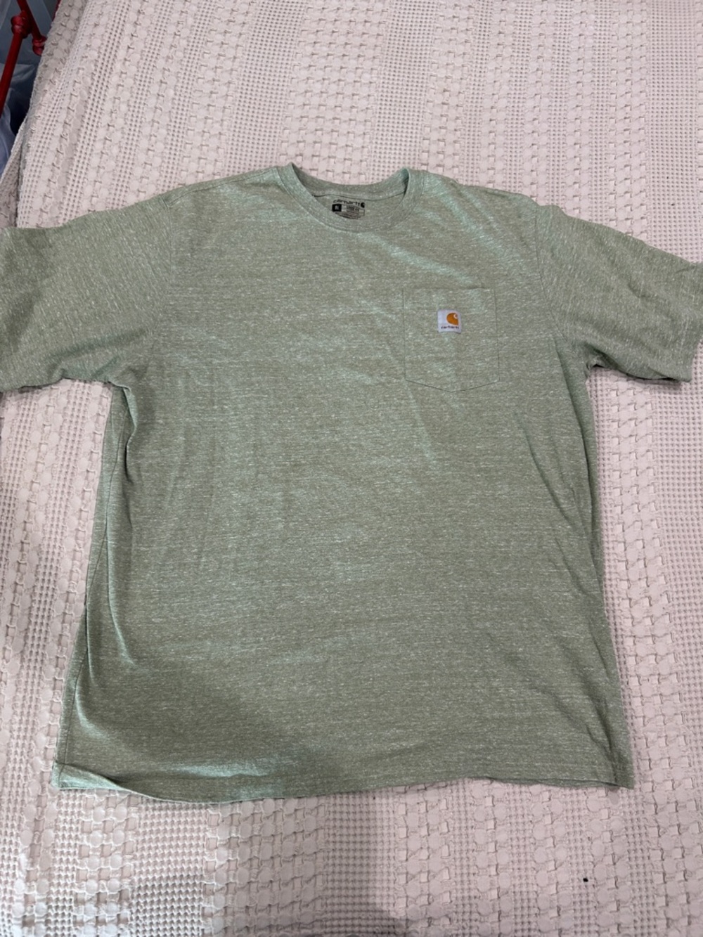 Carhartt Soft Pocket Tee in Heather Sage